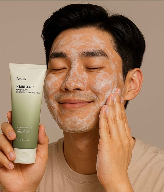 ANUA Mousse Nettoyante en profondeur des pores au quercétinol Heartleaf