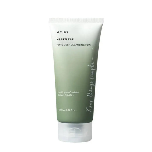 ANUA Mousse Nettoyante en profondeur des pores au quercétinol Heartleaf